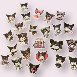 Kuromi Vinyl Stickers - Lot of 50